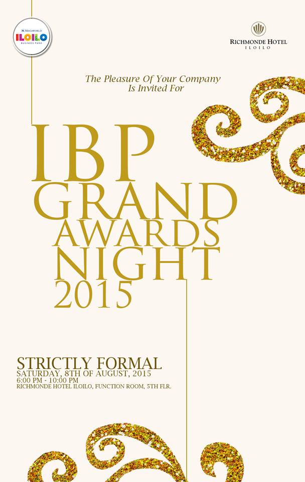 The Annual Iloilo Business Park Grand Awards Night gave recognition to the best performing IBP consultants and staff. 